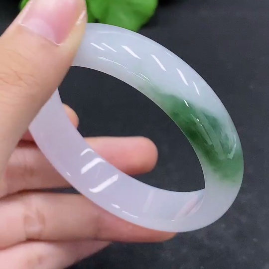 F31683607 Jadeite Regular Bangle 53.9 Inner Diameter Total Weight Approx. 48.85g