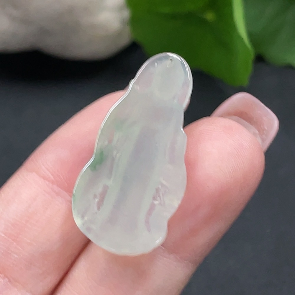 F18971297 Jadeite Buddha Pendant Total Weight 3.365g