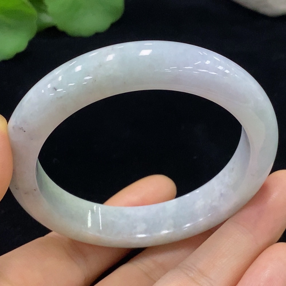 F31585580 Jadeite Round Bangle 54.7 Circle Size Total Weight Approx. 55.16g