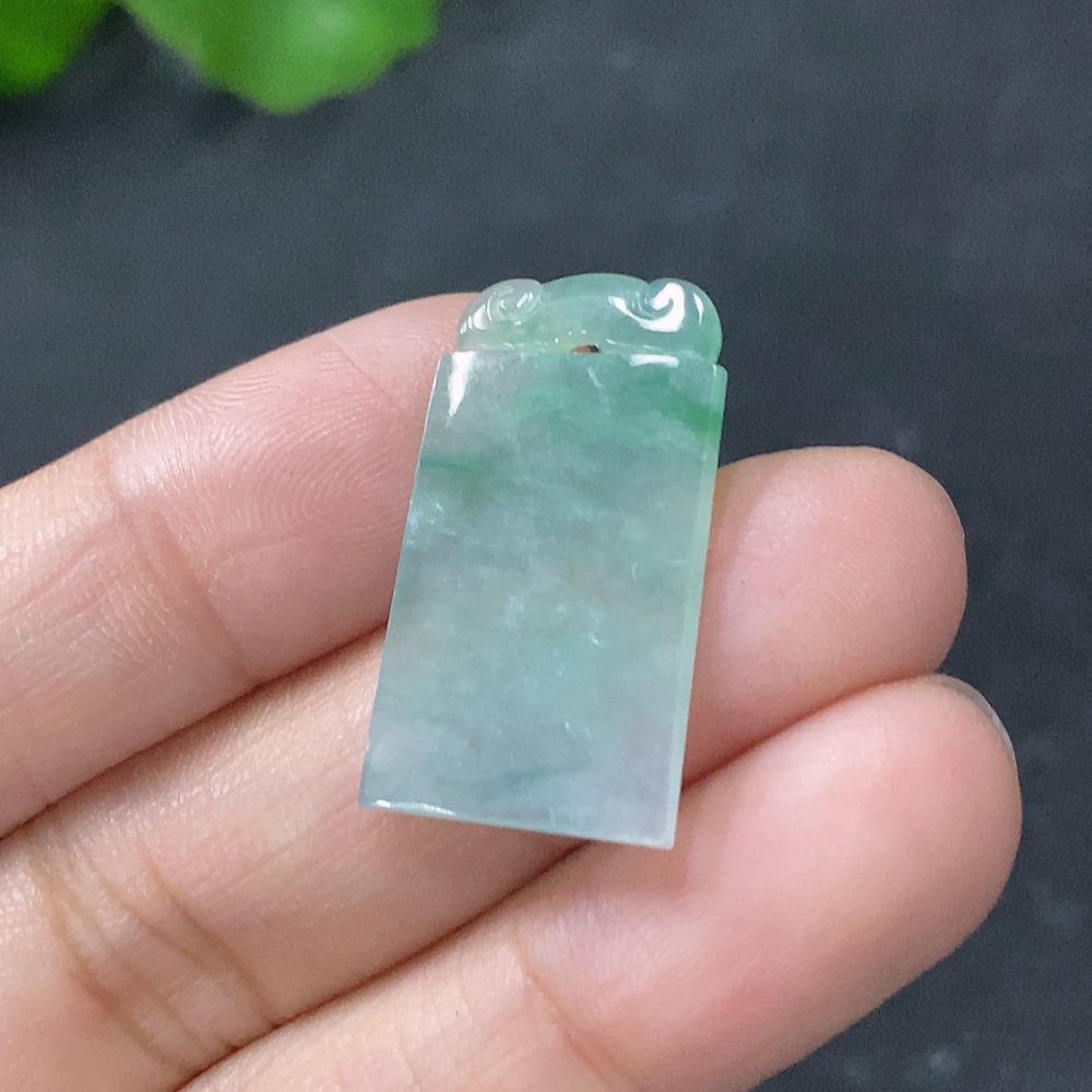 F31614324 Jadeite Pendant Total Weight Approx. 1.83g