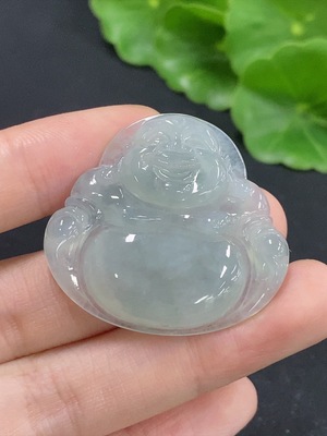 F46599822 翡翠佛公挂件 货品总重约10.59g