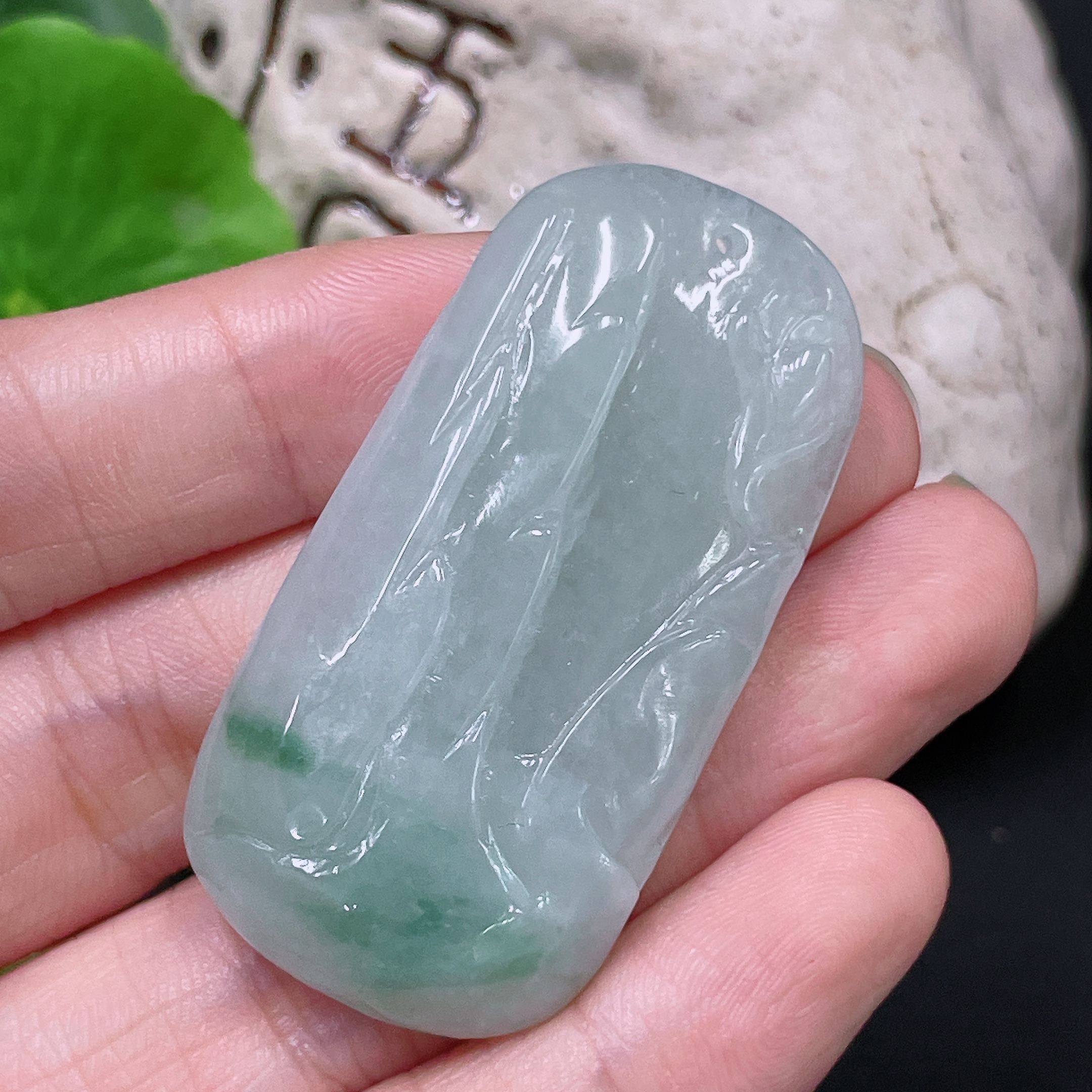 F33865985 Jadeite Pendant Total Weight Approx. 22.56g