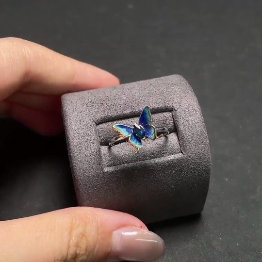 C34989122 Sapphire Ring 18k Gold Total Weight Approx. 1.5g Size 14