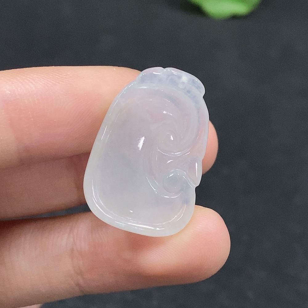 F34029770 Jadeite Ruyi Pendant Total weight approx.4.49g