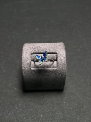 C34989122 Sapphire Ring 18k Gold Total Weight Approx. 1.5g Size 14