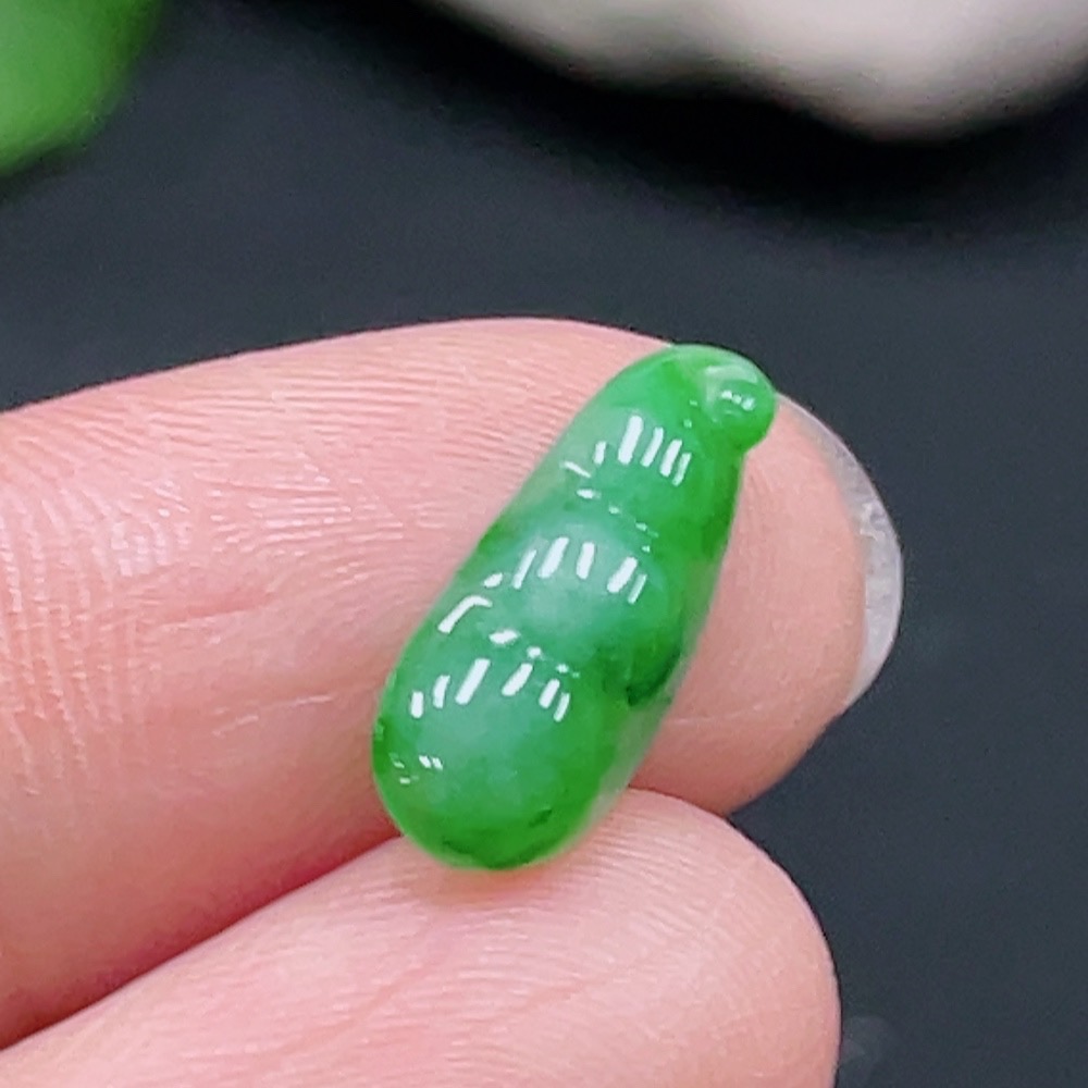 F25927915 Jadeite Fudou Inlay Piece