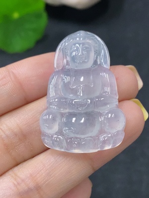 F28252216 Jadeite Pendant Guanyin, Total Weight Approx. 5.68g