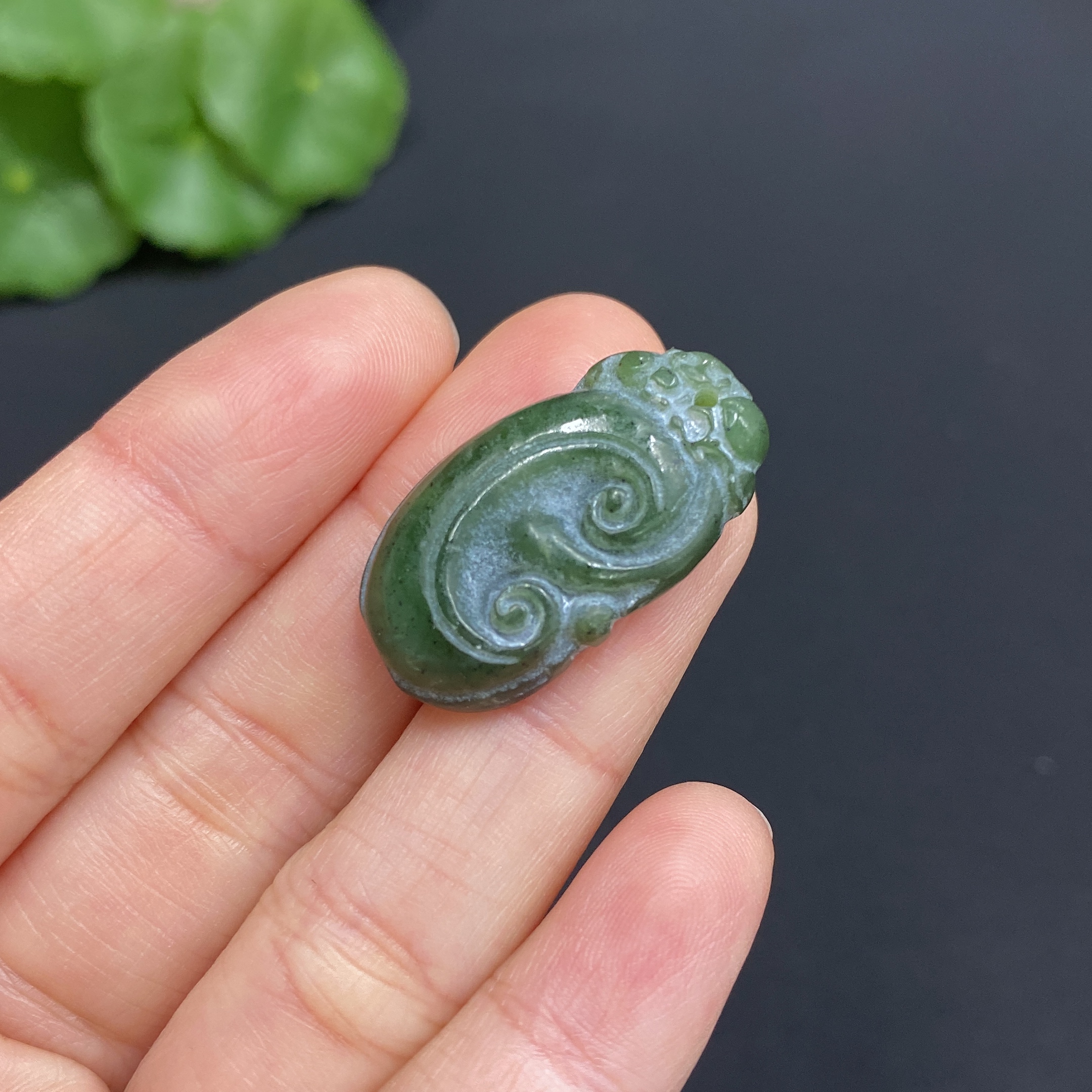 H28215544 Hetian Jade Pendant - Ruyi - Total Weight Approx. 4.7g