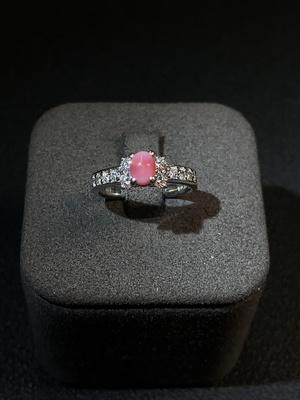 C25845576 Conch Pearl Ring pt900 Total Weight Approx.4.85g Size 12#