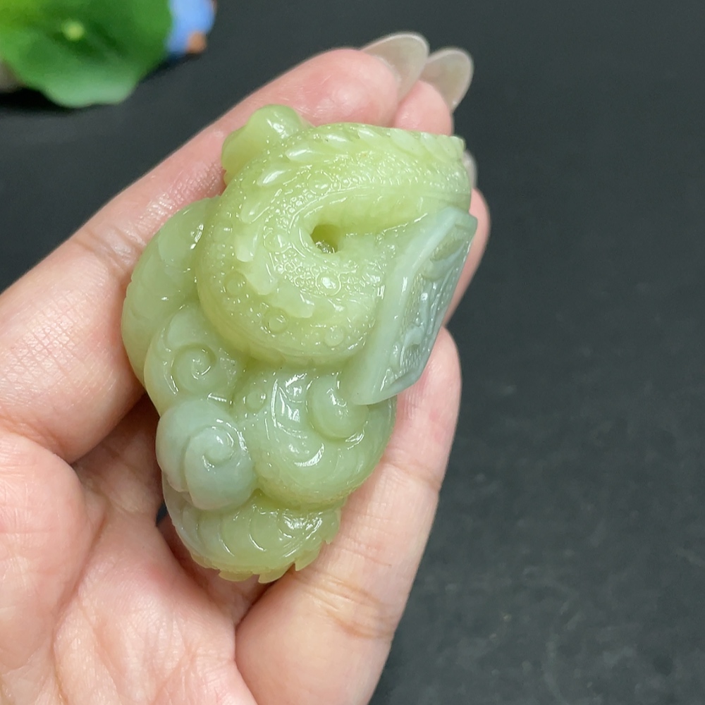 H29422970 Hetian Jade Pendant - Roaming the World, Total Weight Approx. 90.4g