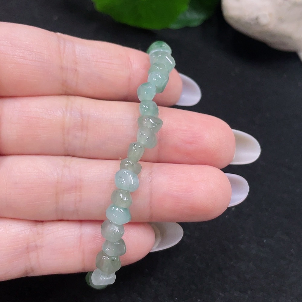 F33916518 Jadeite Bracelet Total Weight About 9.4g