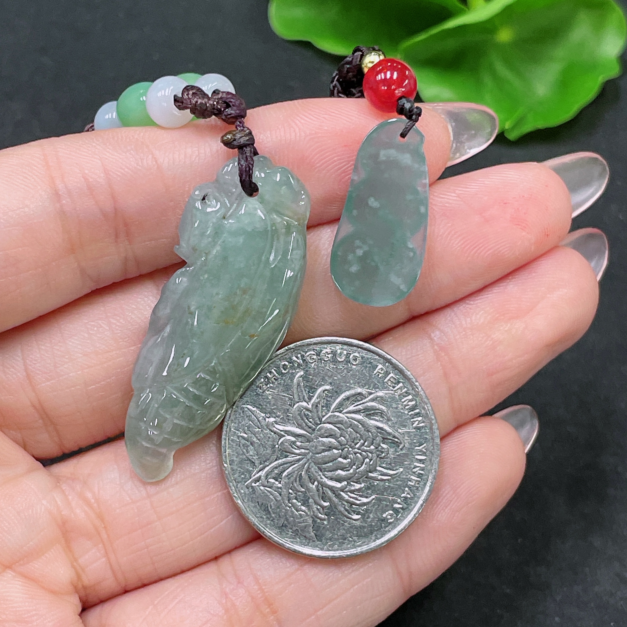 F34959252 Jadeite Pendants Sell as a Lot (Beads Non-A)