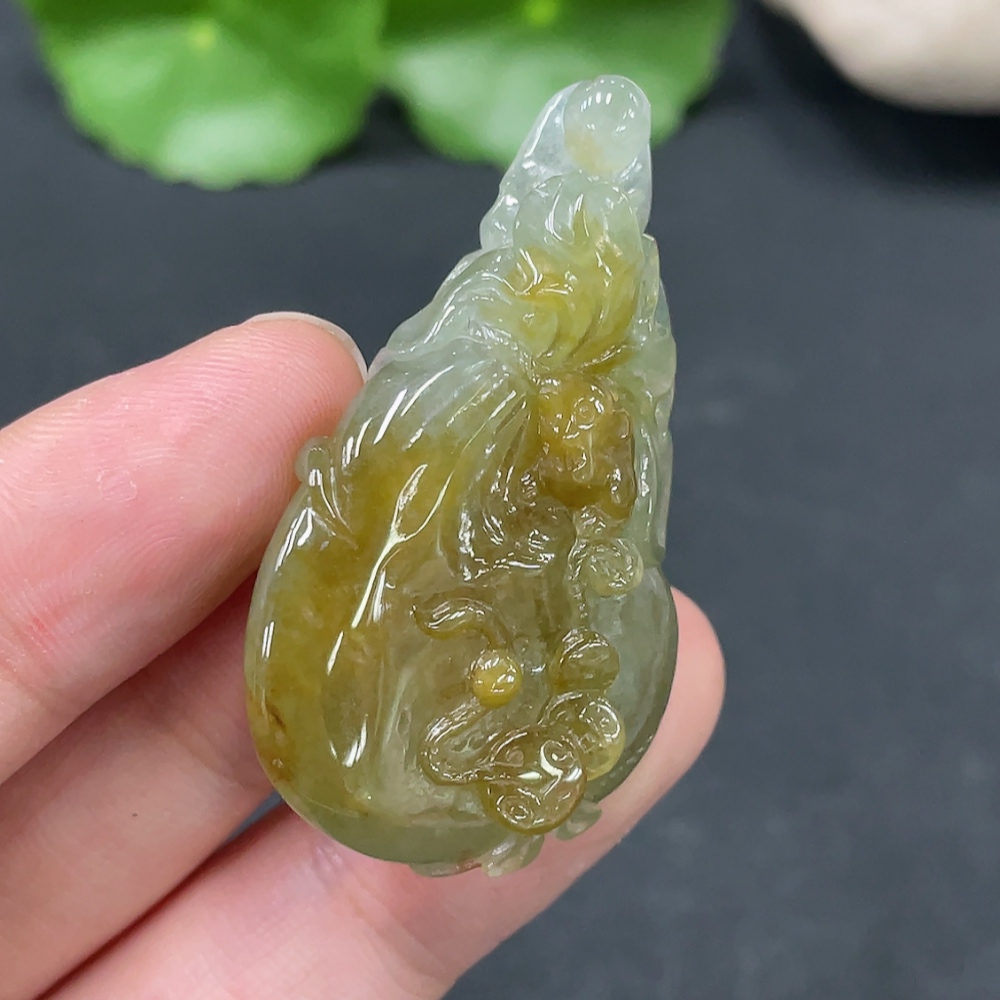 F21414795 Jadeite Pendant Total Weight Approx. 14.47g