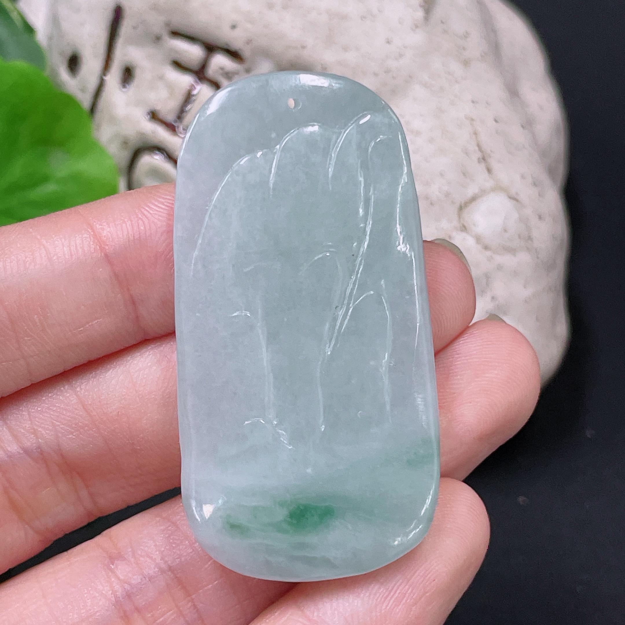 F33865985 Jadeite Pendant Total Weight Approx. 22.56g