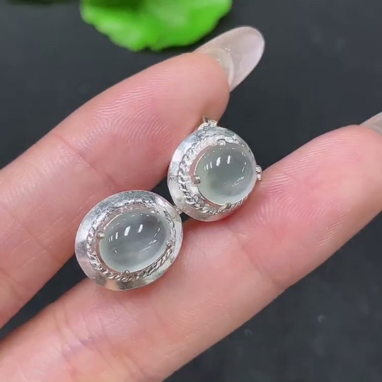 F35157740 Jadeite Cabochon Mounted Non-Gold Sell as a Lot