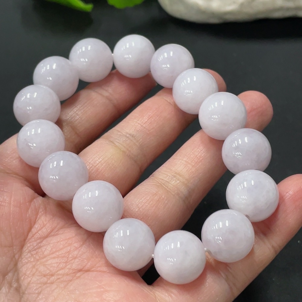 F33935065 Jadeite Bracelet Approx. 13.8mm Total Weight Approx. 66.66g