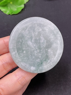 F34046750 Jadeite Pendant Total Weight Approx. 41.8g