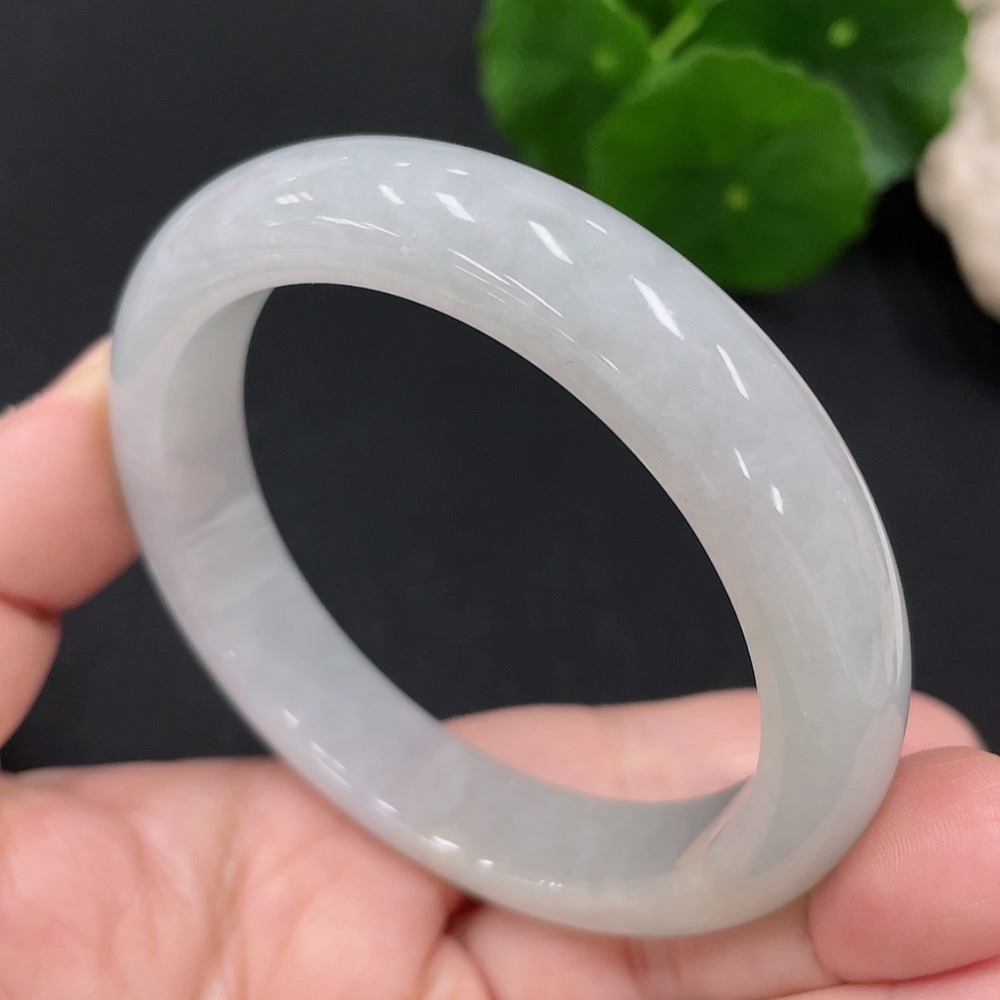 F29397789 Jadeite Round Bangle Size 55.3 Total Weight Approx. 54.1g