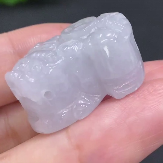 F32802222 JadeitePi Xiu Pendant Total Weight Approx. 13.9g