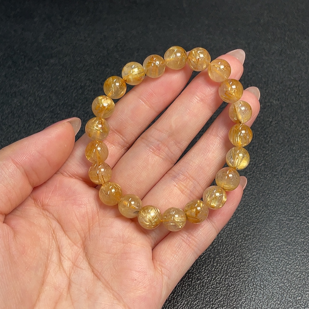 C33870741 Crystal Bracelet Total Weight Approx. 21.43g Size 8.9mm