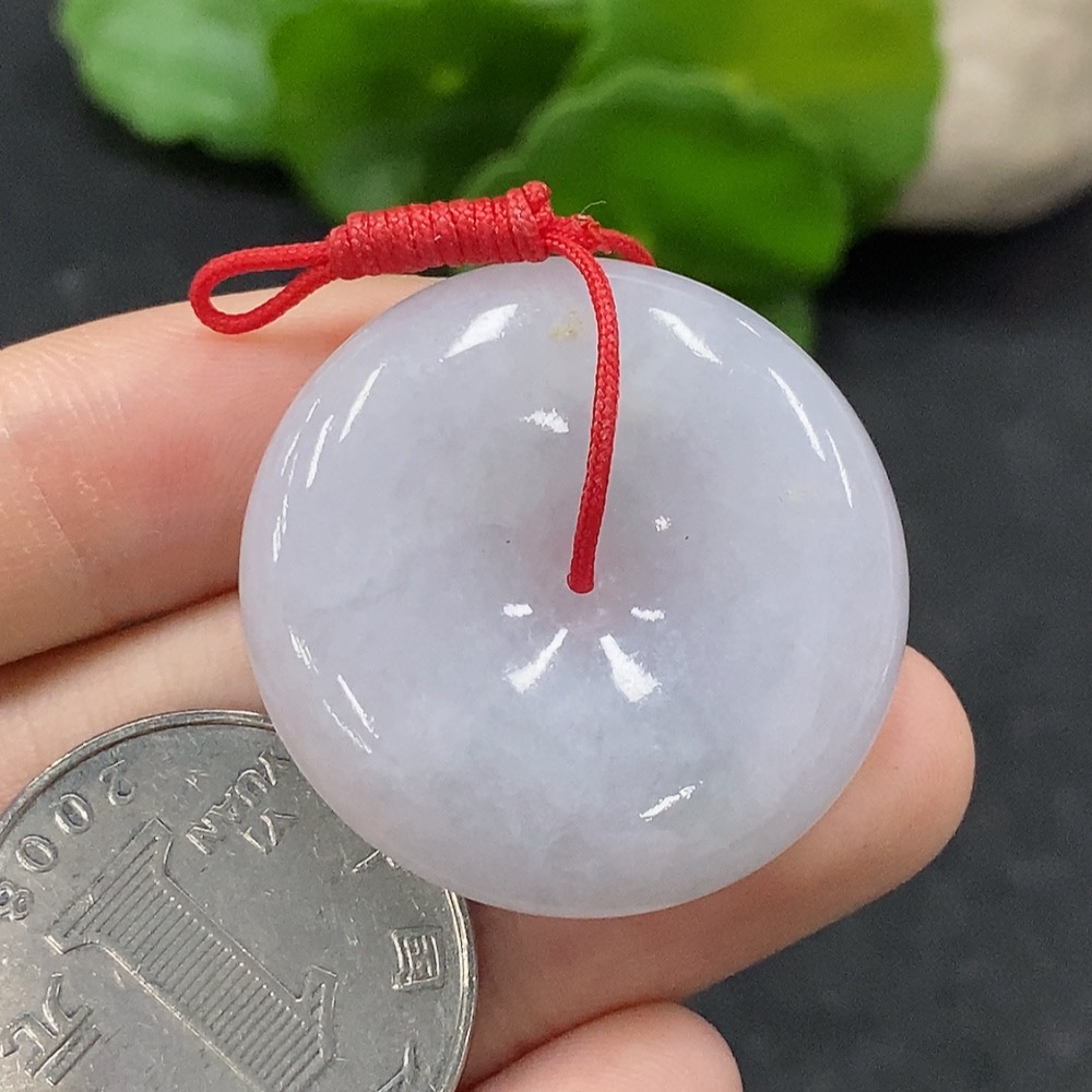 F34995512 Jadeite Peace Knot Pendant, Total Weight Approx. 14.8g