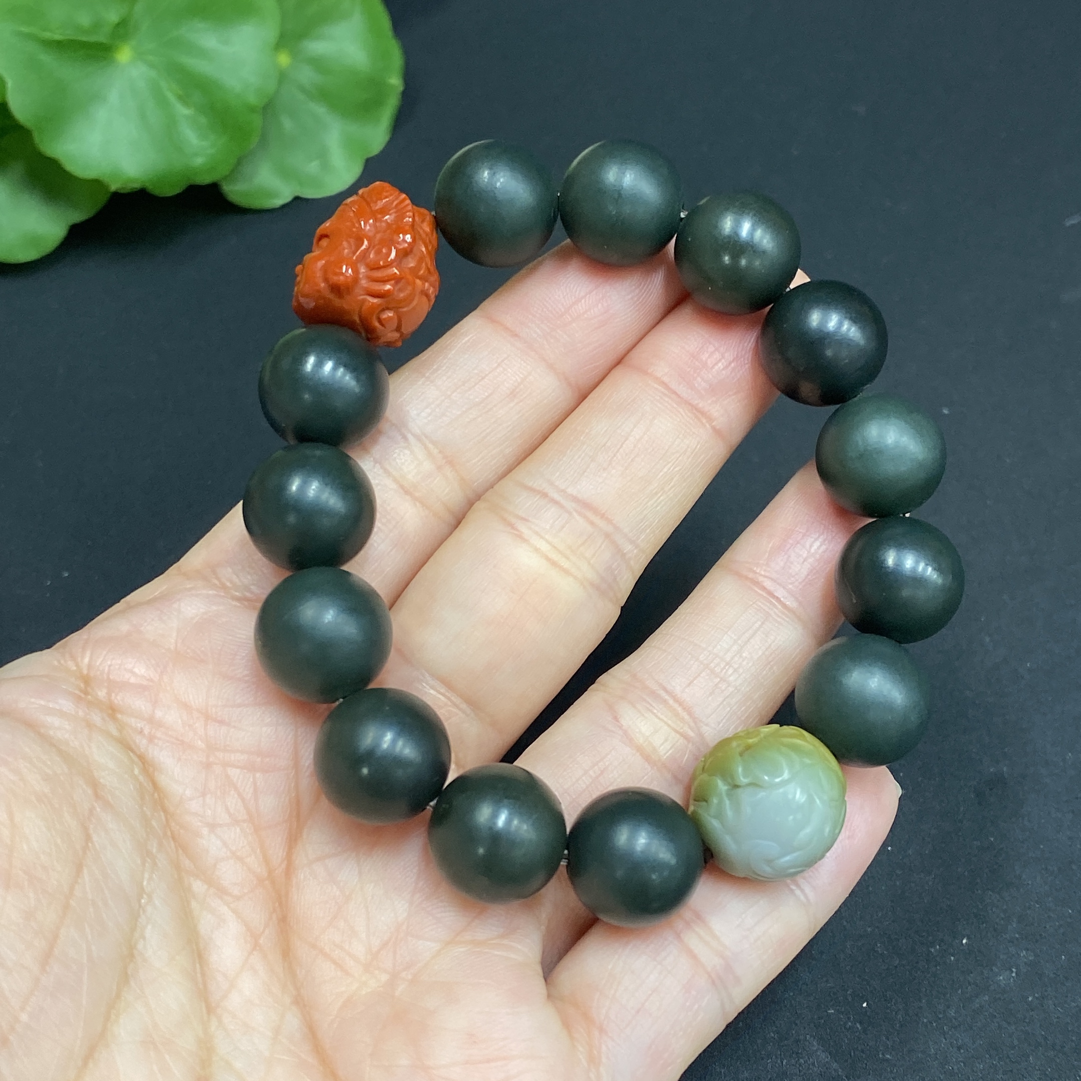 H34969690 Hetian Jade Bracelet, Approx. 12mm, Total Weight About 42.1g, Accessories Not Hetian Jade