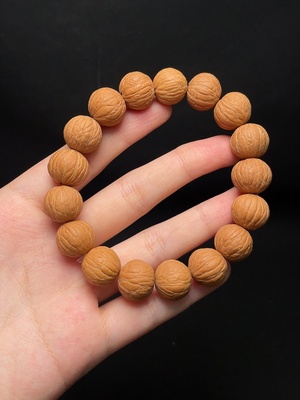 W33937057 Monkey Head Bead Bracelet, Total Weight Approx. 27.95g, Size About 14.5mm