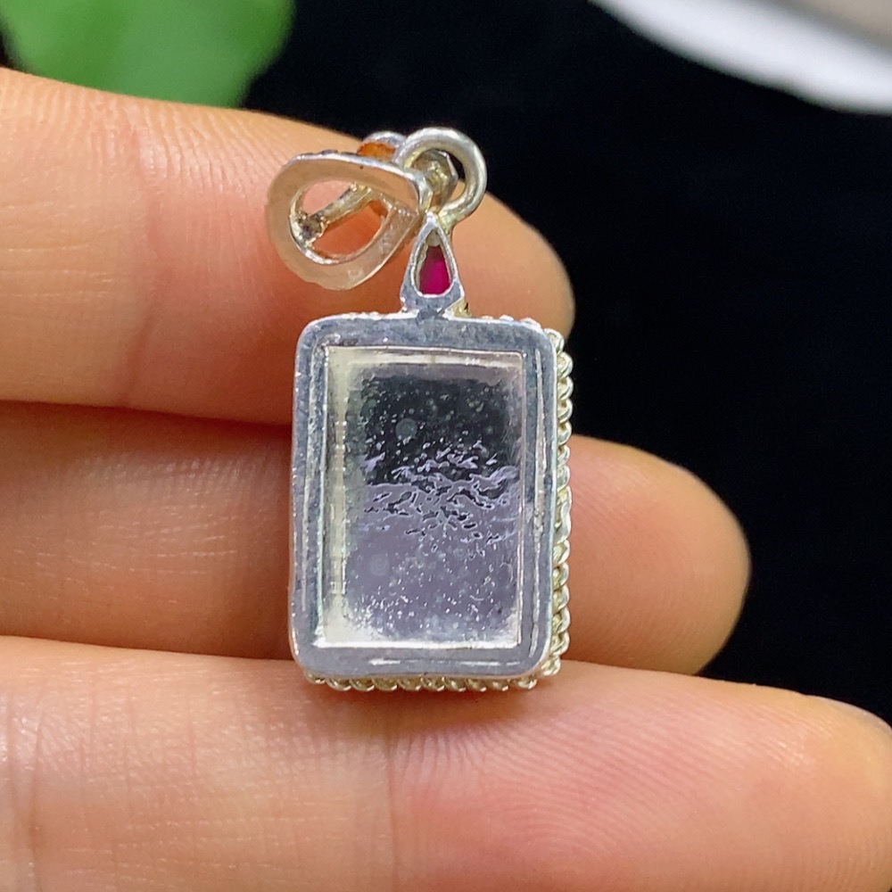 F35135969 Jadeite Plain Pendant Mounted Piece Non-Gold Total Weight Approx. 5.83g