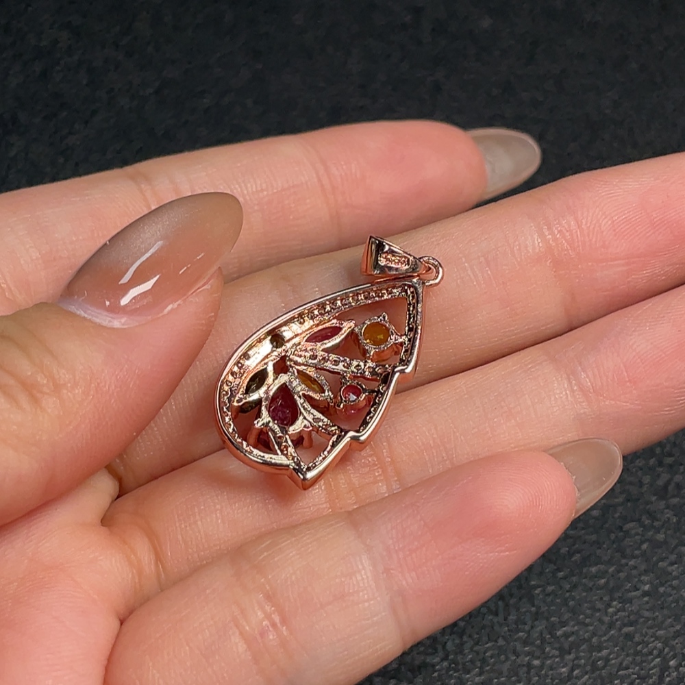 C31620463 Tourmaline Pendant Non-Gold Total Weight Approx. 3.82g