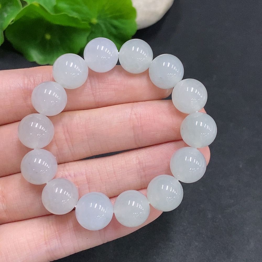 F35078082 Jadeite Bracelet Total Weight About 34g Size Approx. 11mm