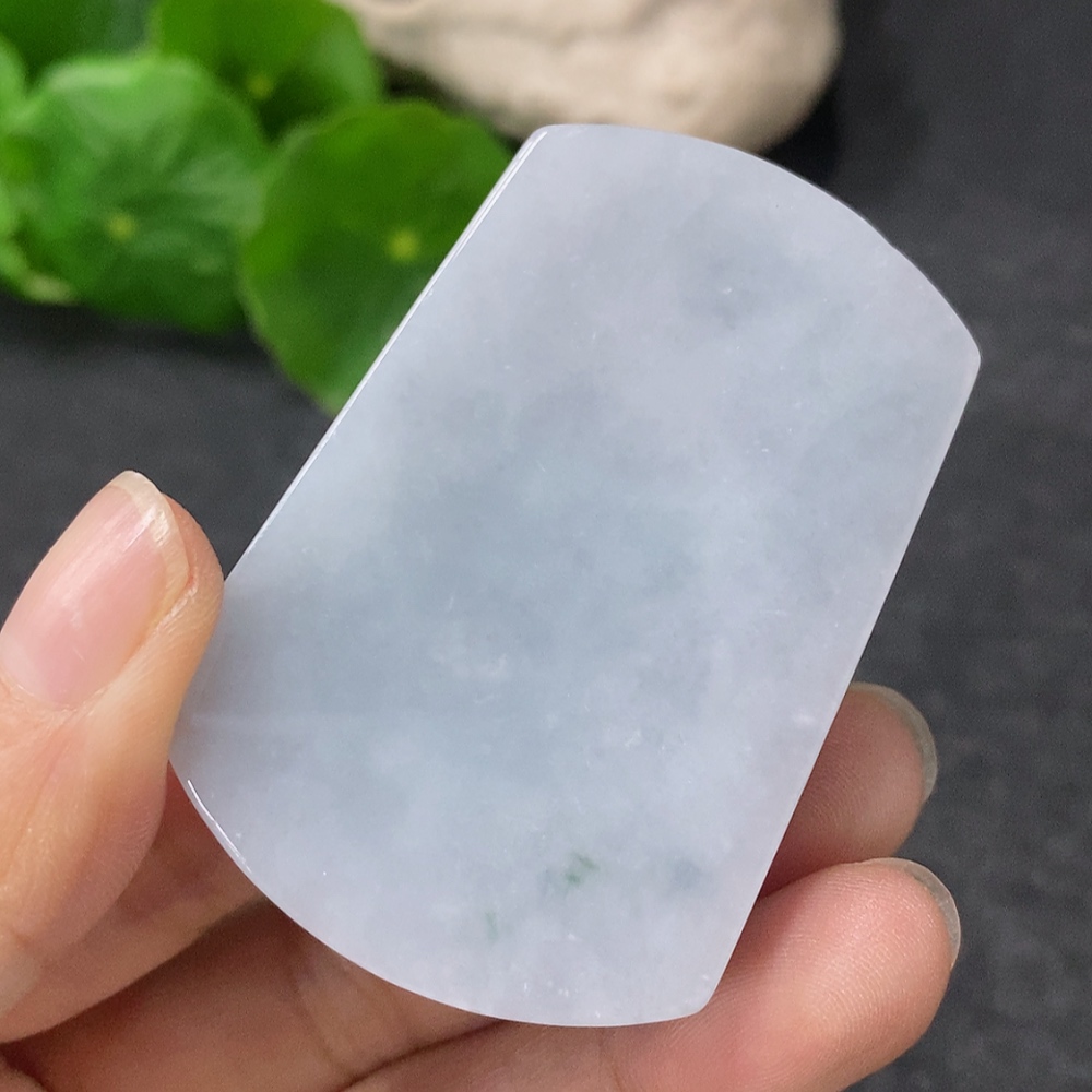 F34954694 Jadeite Plain Pendant Total Weight Approx. 69.79g