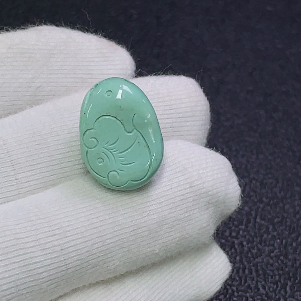 C31618544 Turquoise Pendant Total Weight Approx. 4.69g