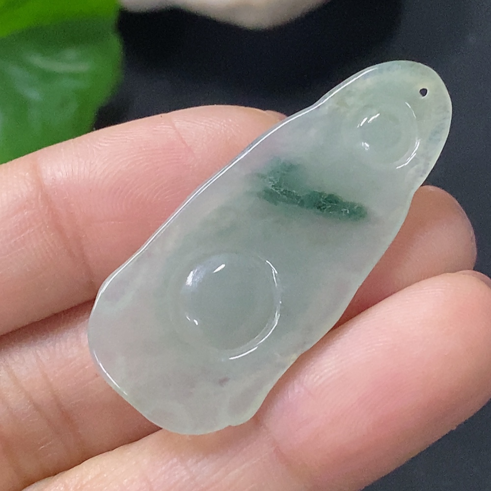 F35116977 Jadeite Pendant Buddha, Total Weight Approx. 4.3g