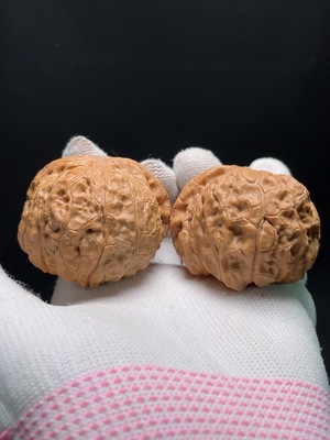 W23652250 Pumpkin Stool Walnut