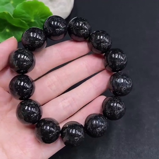 F33940674 Jadeite bracelet, total weight about 107.6g, size approx. 16.8mm