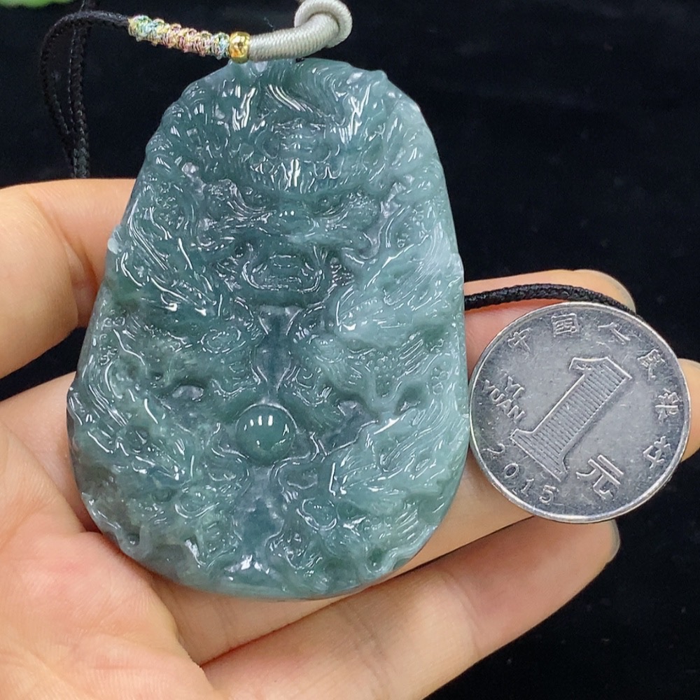 F31652237 JadeiteDragon Pendant