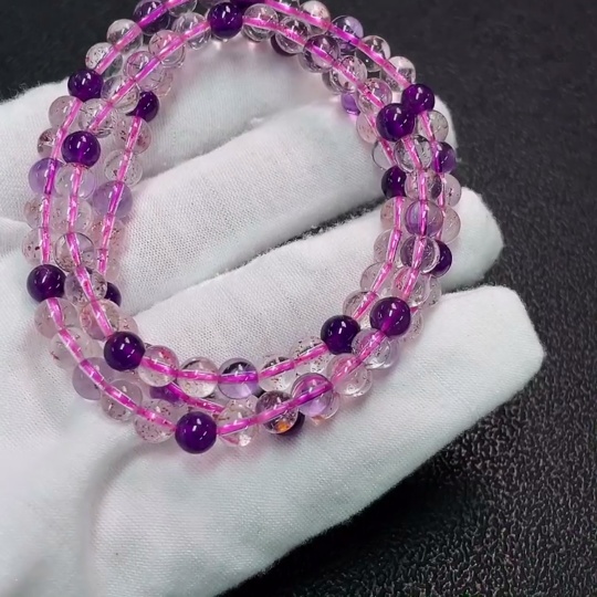 C34006997 Crystal Bead Strand Total Weight Approx. 24.81g Size About 5.6mm