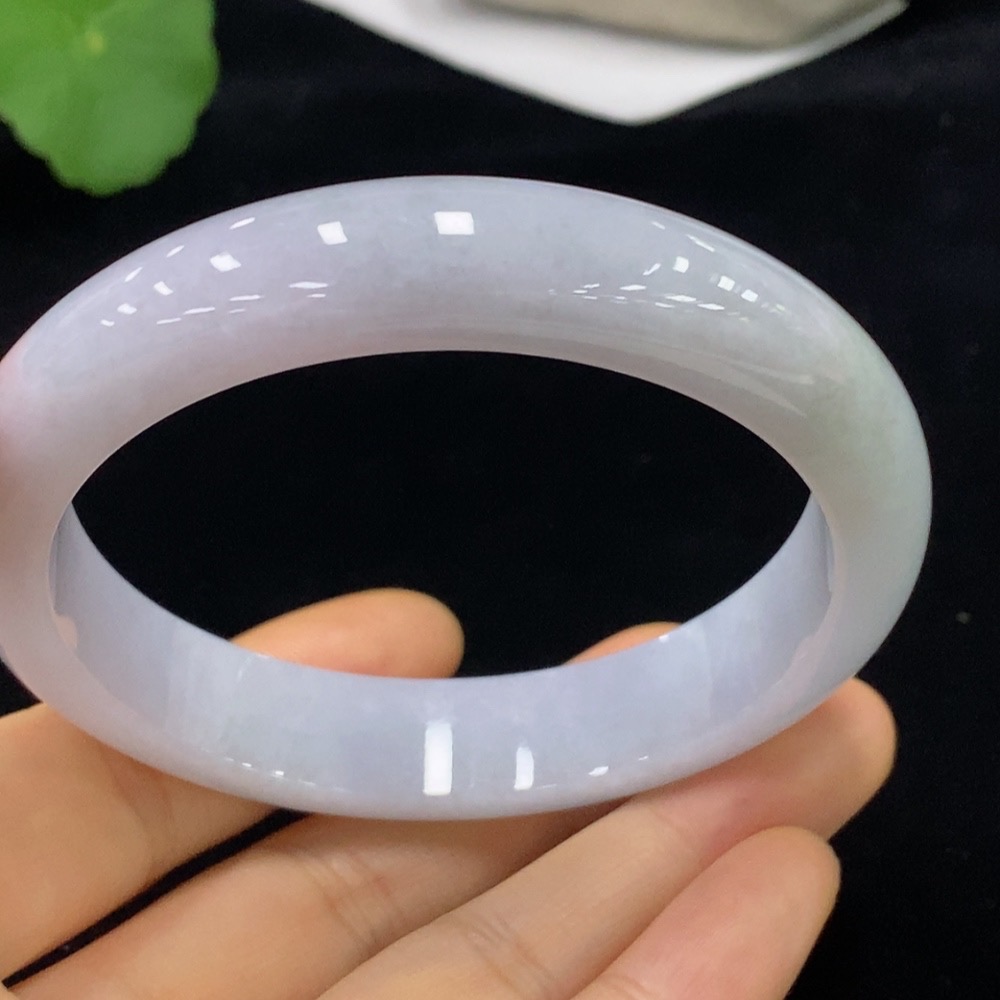 F33929827 Jadeite Regular Round Bangle Size 59.5 Total Weight Approx. 60.41g