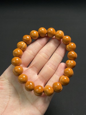 W41947542 猴头手串 货品总重约20g 卡12.4mm左右