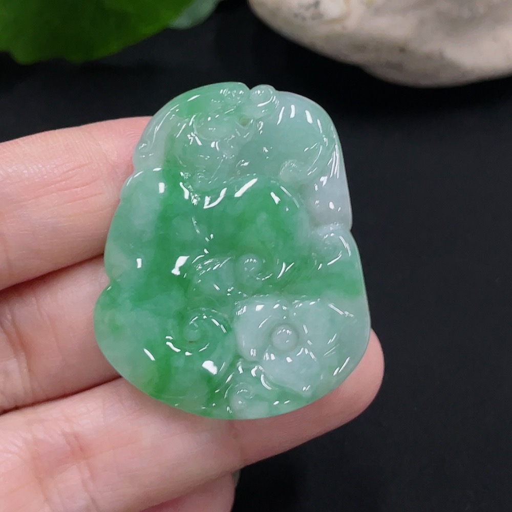 F31675451 JadeiteRuyi Pendant, Total Weight Approx. 12.5g