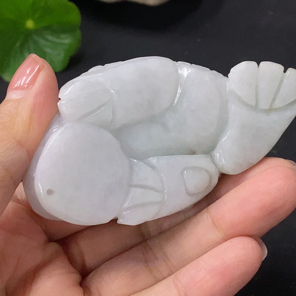 F35088918 Jadeite Ornament Golden Toad Total Weight Approx.125.79g