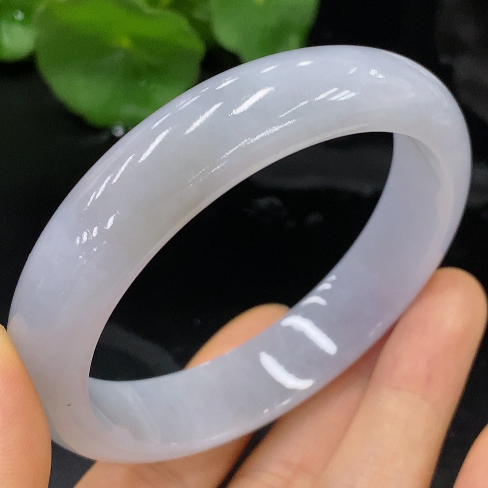 F24821571 Jadeite Round Bracelet 58.9 Inner Diameter Approx. 58.55g Total Weight