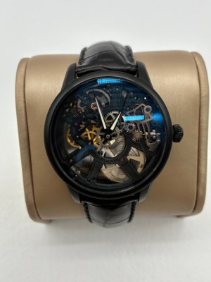 S43097690 9.0新 艾美  Maurice Lacroix 艾美匠心系列手动机械表 43mm表径 走时日差大 有些许磕碰 腕周20cm左右