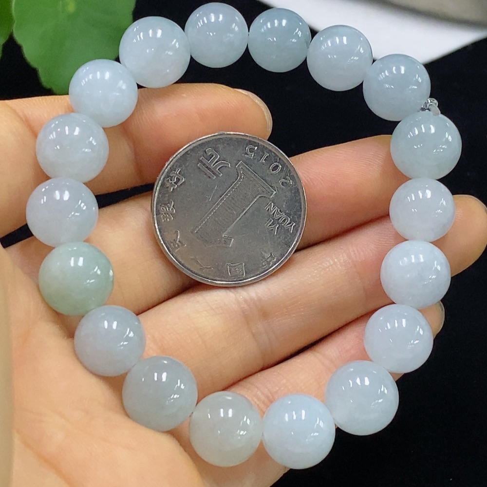 F35095390 Jadeite Bracelet Approx.10.5mm Total Weight Approx.39.47g