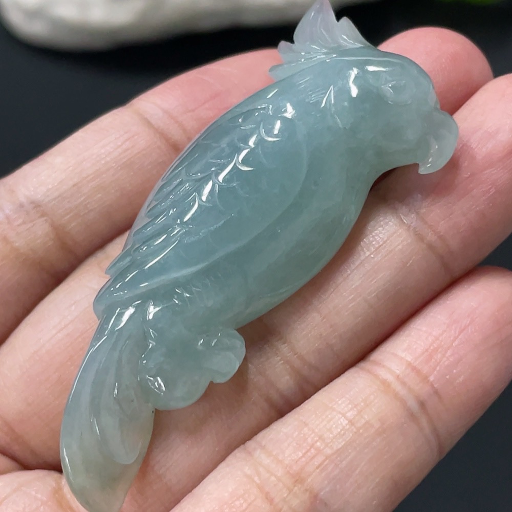 F28260232 Jadeite Heroic and Resourceful Pendant