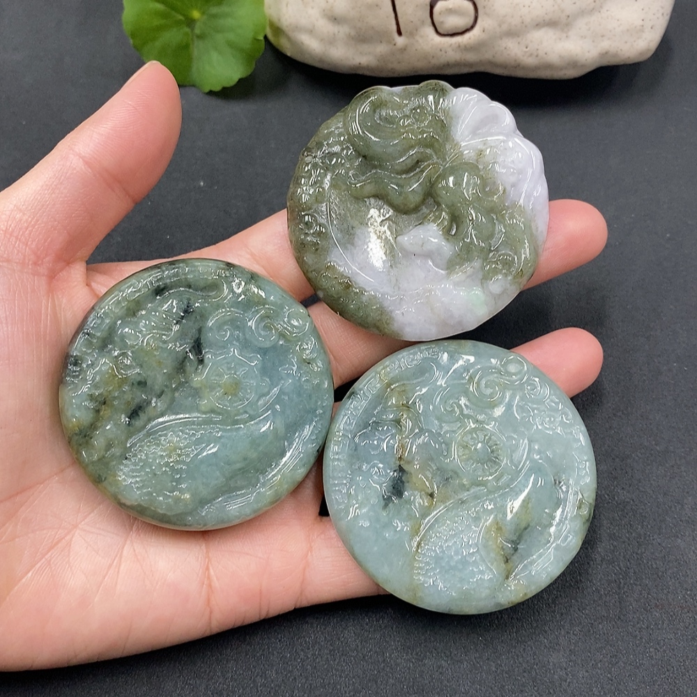 F13489404 Jadeite Pendant Sell as a Lot