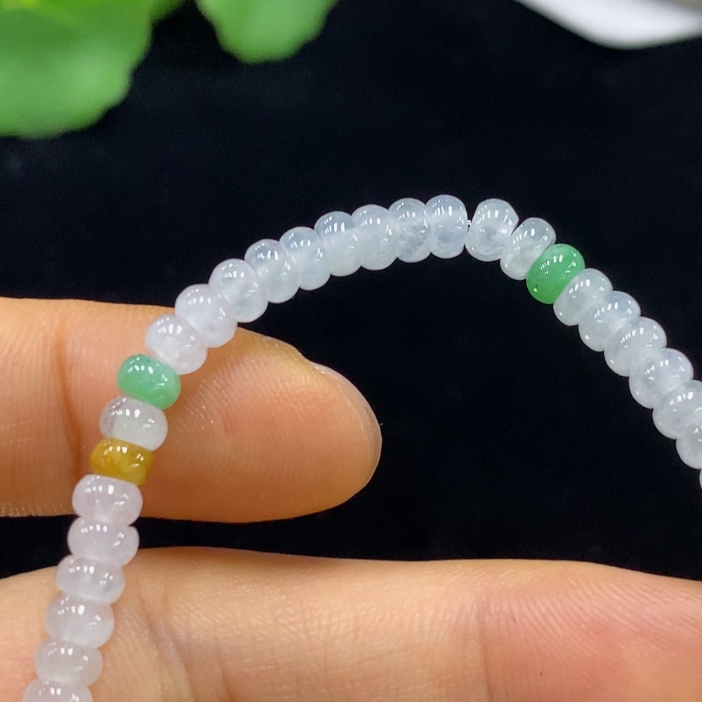F35134521 Jadeite Bracelet 4.3mm Approx. Total Weight 7.82g