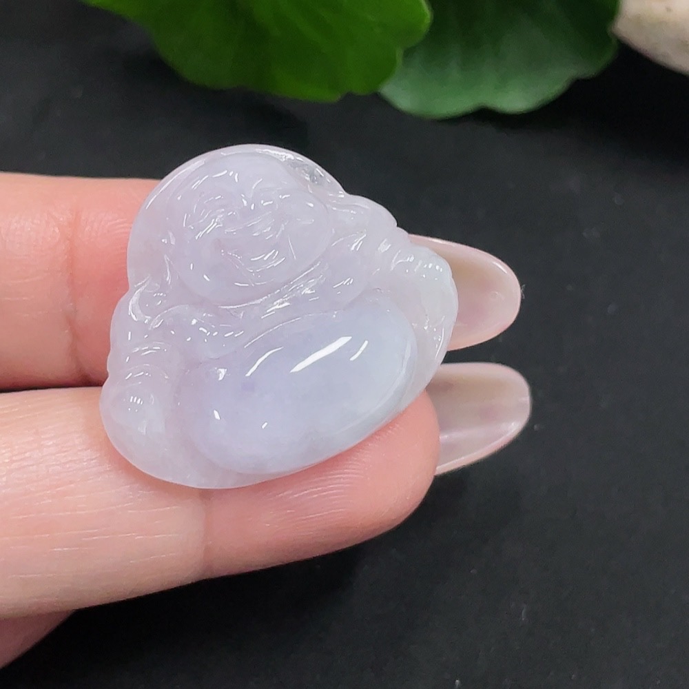 F34068820 Jadeite Buddha Pendant, Total Weight Approximately 5.1g