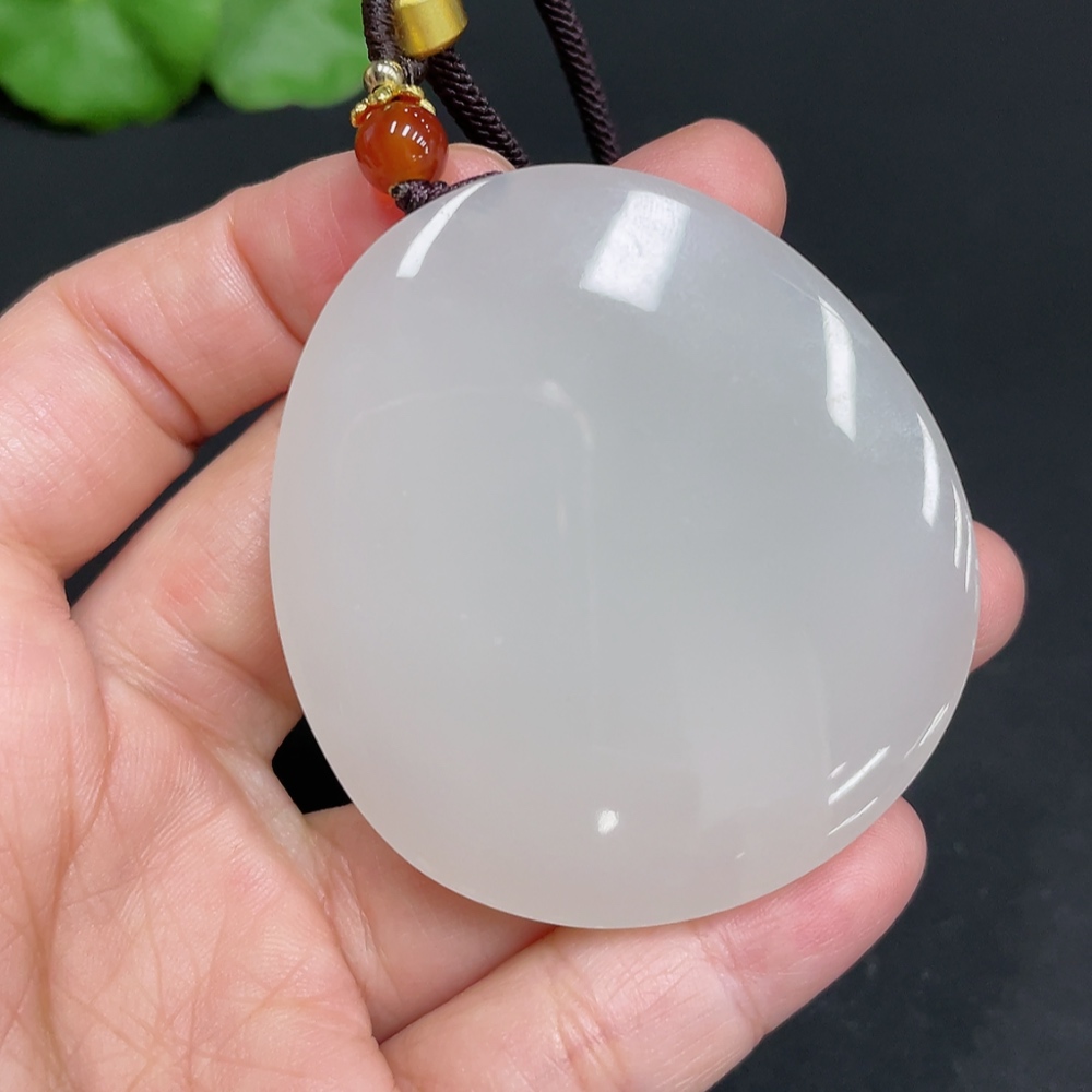 H34052052 Hetian Jade Pendant, Plain Pendant