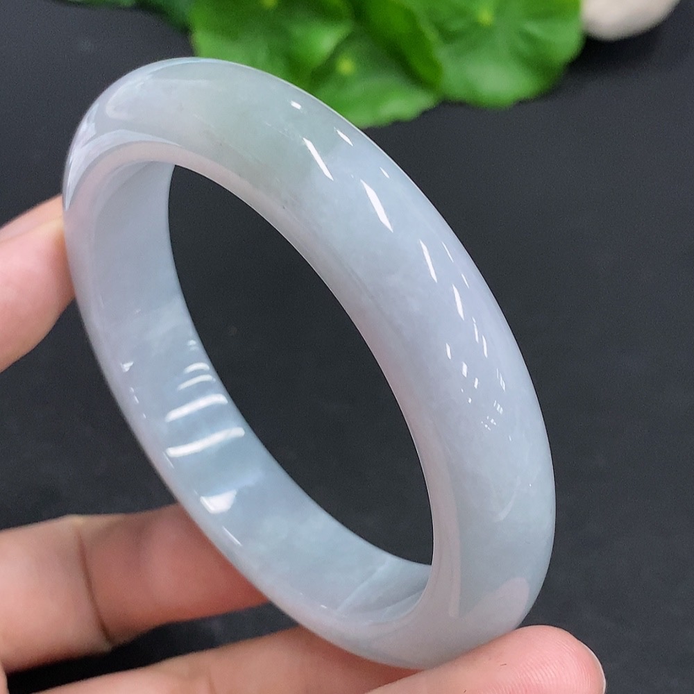 F30457175 Jadeite Round Bracelet Total Weight Approx. 60.3g Size 56